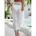 thumbnail image 6 of Swimsuit Cover Ups for Women Beach Wrap Skirt Chiffon Sarong Dress Pareo Wrap with Tassels, 6 of 6