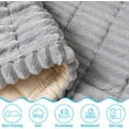 thumbnail image 6 of Topchances Dog Car Seat Cover for Back Seat, Non-Slip Pet Seat Cover for Cars, Trucks & SUVs, Durable Corduroy Car Seat Cover Protector (Light Gray), 6 of 9