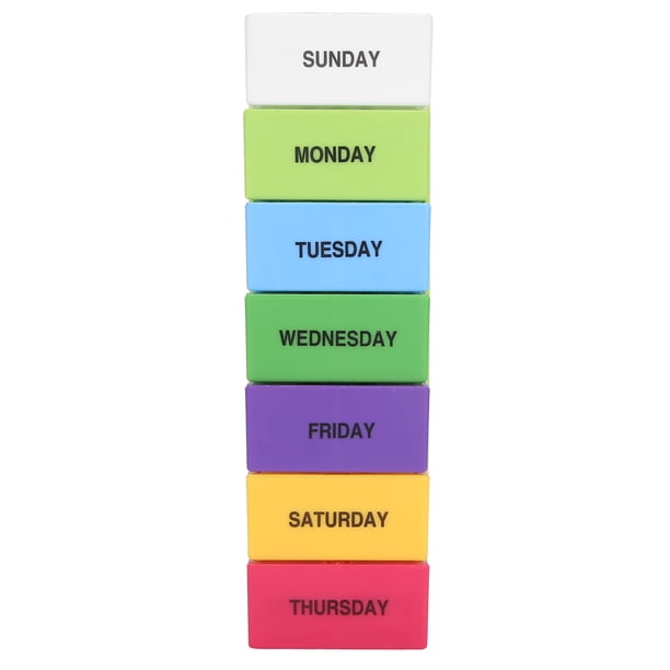 Caja Organizadora De Pastillas Portátil Para Joyería, Contenedor De Gran Capacidad, Estuche De Joyería Para Medicina Semanal