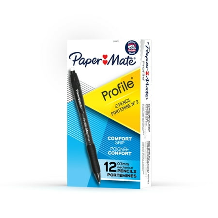 UPC: 0071641179233 | Paper Mate Profile Mechanical Pencil Set  0.7mm #2 Pencil Lead  12 Count