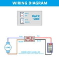 thumbnail image 1 of 4-Wire 3-Digit Digital Ammeter/Ampere Meter Current Meter Panel Micro-Adjustment Measurement Range Is DC 0-1.00A, 1 of 8