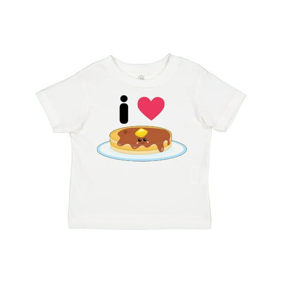 Inktastic I Love Pancakes Boys or Girls Toddler T-Shirt