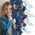 thumbnail image 3 of Blackout Kids Curtains,Mermaid Sea Princess Pattern Childrens Insulated Curtains Set Of 2,Bedroom Essentials,Toddler Room Decor 52"x84", 3 of 5