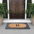 thumbnail image 5 of A1HC Natural Rubber & Coir 24x39 Monogrammed Doormat For Front Door, Anti-Shed Treated Durable Doormat for Outdoor Entrance, Heavy Duty, Low Profile, Easy to Clean, Long Lasting Front Porch Entry Rug, 5 of 7