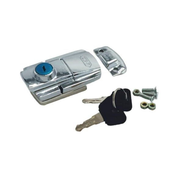 Cerradura para maletero trasero de motocicleta, cerraduras laterales, cerradura de repuesto resistente, pestillo para maletero trasero de motocicleta,