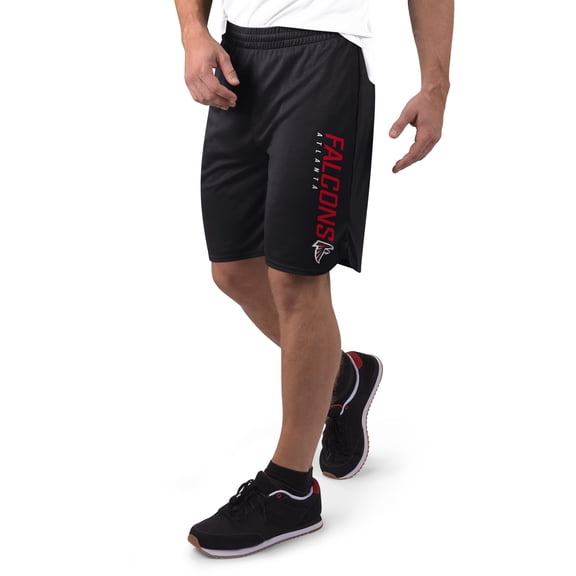 Men's MSX by Michael Strahan Black Atlanta Falcons Mesh Shorts