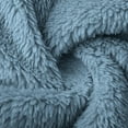 thumbnail image 6 of Men's Fuzzy Sherpa Jacket Long Sleeve Fleece Zip Up Coat with Lapels Plush Winter Outwear Warm Cardigan, 6 of 7