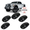 thumbnail image 2 of SCITOO fit for 2003-2016 Dodge Ram 1500 2500 3500 4500 5500 White LED Cab Lights Cab Roof Running Top Clearance Marker Assembly with 5pcs Smoke Cab Marker Light Cover+4pcs Side Marker, 2 of 4