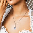 thumbnail image 3 of 2 Pcs Crystal Holders Necklaces Crystal Cages Necklace Pendants For Women Jewelry Making, 3 of 4