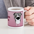 thumbnail image 6 of CafePress - Aussie Mom Big Nose Mug - 11 oz Ceramic Mug - Novelty Coffee Tea Cup, 6 of 6