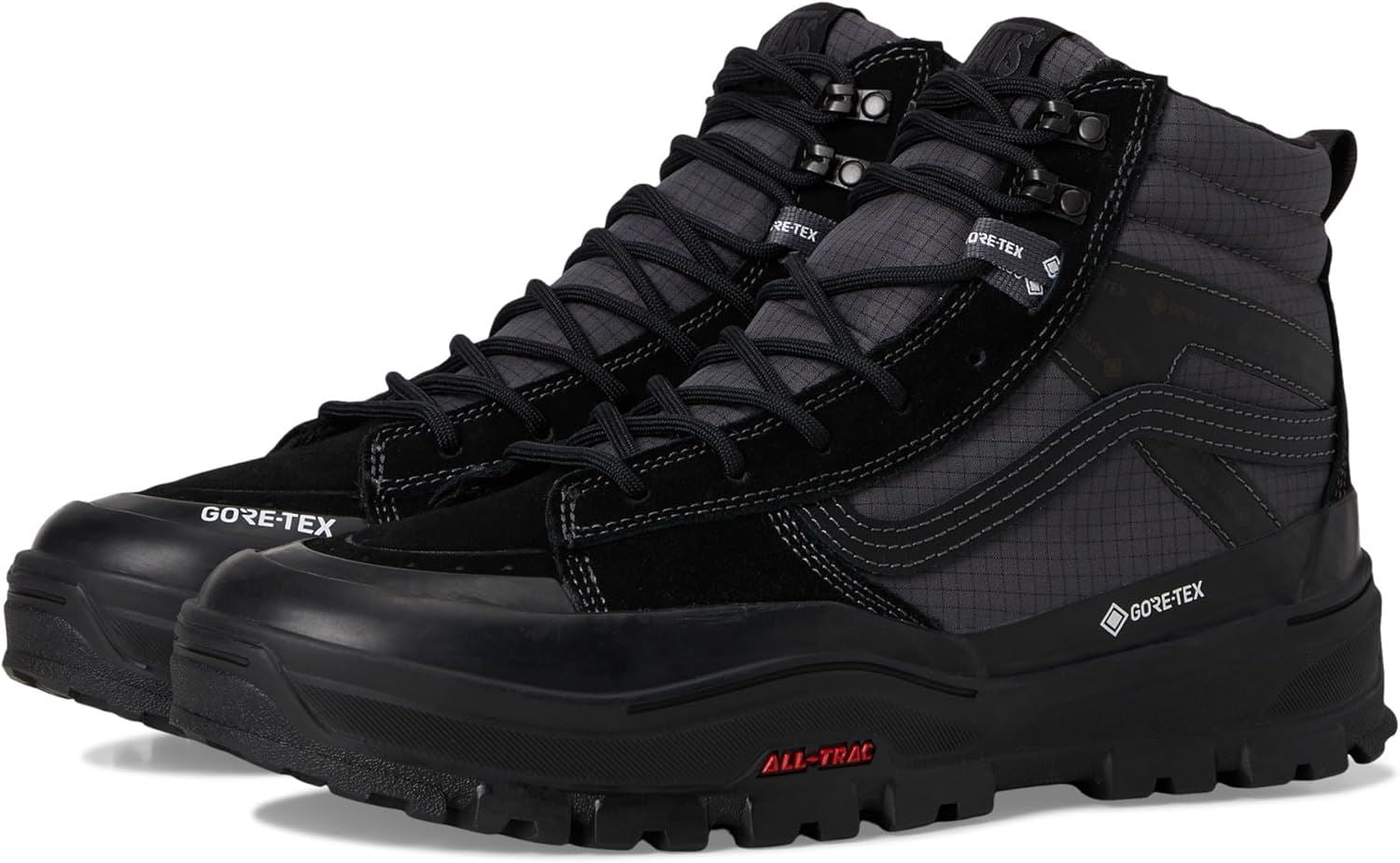 VANS U MTE™ SK8-HI® GORE-TEX® INSULATED UNISEX BOOTS - Black / Black - Black / Black / Men 7.5 / Women 9 / Medium