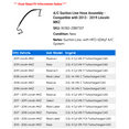 thumbnail image 2 of A/C Suction Line Hose Assembly - Compatible with 2013 - 2019 Lincoln MKZ 2014 2015 2016 2017 2018, 2 of 2