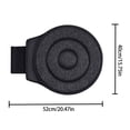 thumbnail image 3 of 360 Rotate Seat Pad With Handle Seat Cushion For Car Home Chairs Outdoor Camping Stools, 3 of 9