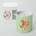 thumbnail image 2 of Carolines Treasures CK4355CDL Yorkshire Terrier 2 Soy Candle 10 oz Decorative Gift Scented Soy Candles for Home Green, 2 of 2