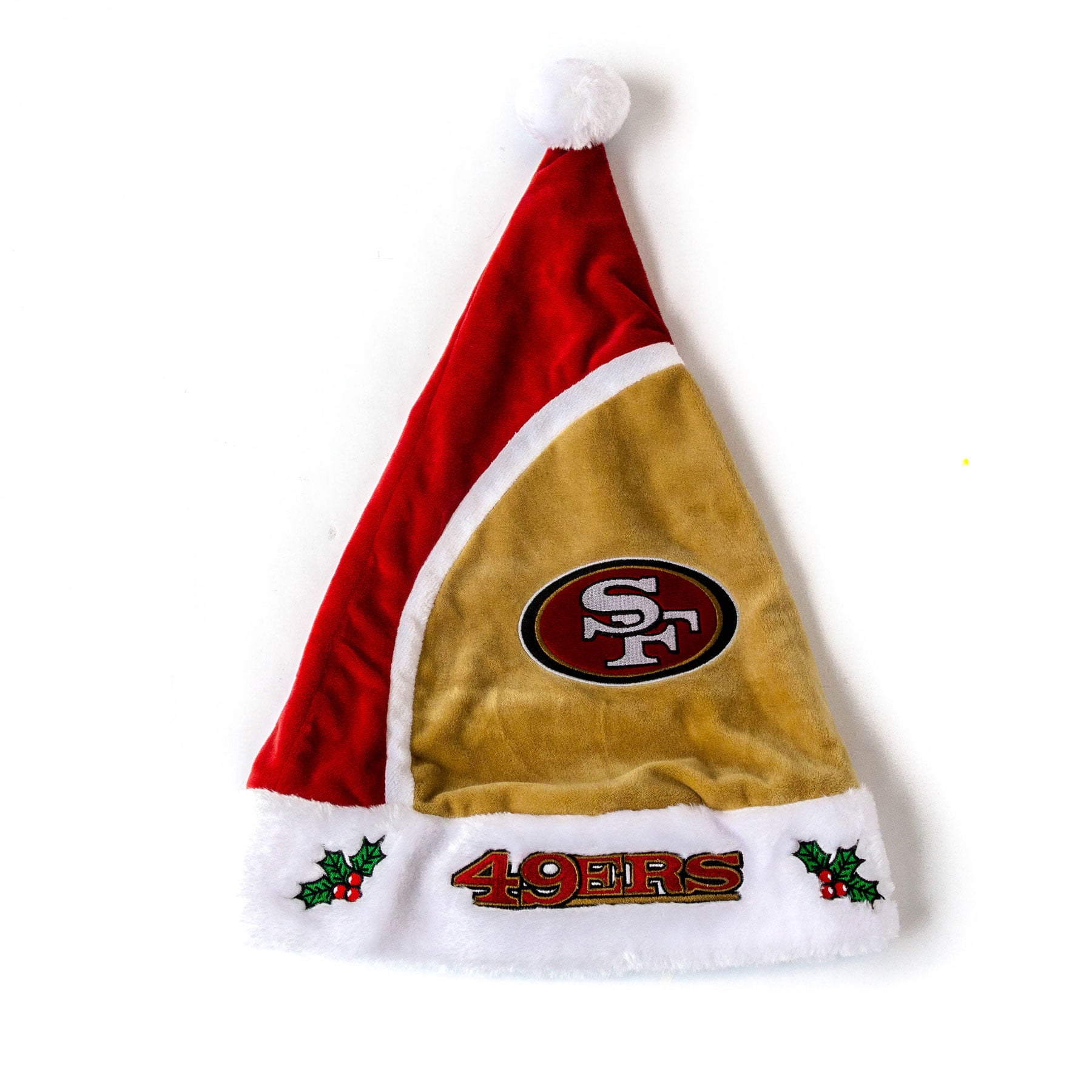 san francisco 49ers santa hat