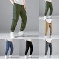 thumbnail image 5 of CENL Men Casual Pants Jogger Trousers Multi Pockets Slim-fit Streetwear Pant Fashion, 5 of 9