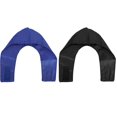 thumbnail image 1 of 2pcs Pet Cat Muzzle Cover Eyes Mouth Breathable Nylon Cloth Washing Cleaning Supplies(Blue black M), 1 of 1