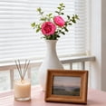thumbnail image 5 of 2 Pcs Peonies Artificial Flowers Heads 4'' Silk Peony Fake Flower Heads Floral Arrangements Decor for Farmhouse Home Decor Boho Wedding Table Centerpieces Crafts Coffee Peony Artificial Flower Buds, 5 of 8