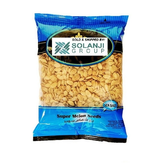 Melon Roasted and Salted Seeds ( Egyptian Style ) One (1) Pack, NT.WT. 12.34oz (350g)