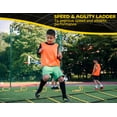 thumbnail image 4 of A11N Speed & Agility Training Combo Set - Includes 4 Adjustable Agility Hurdles, Quick Ladder, Speed Chute, & 12 Cones - Training for Speed, Agility, and Quickness, 4 of 7