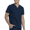 thumbnail image 4 of Scrubstar Core Essentials Unisex V-Neck Scrub Top, 4 of 6