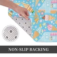 thumbnail image 6 of Pofeuu Icecream Truck Print Flannel Doormats Rug16"x24"Rug Washable Doormats Indoor Outdoor Rugs for Layered Front Door Mats, Porch, Kitchen, Entryway, 6 of 7