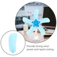 thumbnail image 3 of 5pcs Mini Replacement Fan Blade Ceiling Fan Accessory Plastic Fan Blade Fan Replacement Blade, 3 of 8