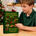 thumbnail image 4 of Heavy Advent Calendar 2025 – 24 Days Of Trucks | Acrylic Hanging Holiday Countdown Keepsake For Home, 4 of 5
