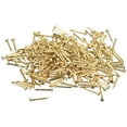 thumbnail image 1 of Uxcell 400 Pack Small Tiny Nails 1.2x12mm(DxL) Tiny Brass Nails Hardware Nails Small Nail, Brass Tone, 1 of 5