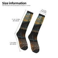 thumbnail image 2 of Salouo Rustic Cabin Autumn Forest Print Women's Men's Ankle Socks 1-pack Casual Athletic Socks for Unisex Adult Moisture-Wicking Socks for Daily Wear/Running/Sport, 2 of 8