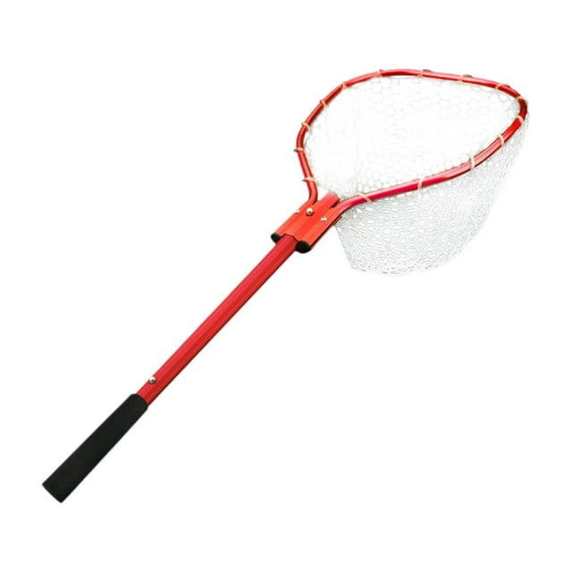 Red de malla kusrkot para pesca ligera y resistente Rojo