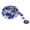 Blue, variant on Lace Crochet Ribbons Sewing Dressmaking Edging 25mm Coffee