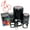 Black, variant on Contour Pair Juicy Cherry Fruit Self-Inking Rubber Stamp Ink Stamper - Blue Ink - Medium 1 Inch
