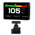 thumbnail image 3 of Car HUD Display, GPS HUD Speedometer Easy Reading Time  Direction Fatigue Driving Alarm Universal  for Trucks Vehicles, 3 of 7