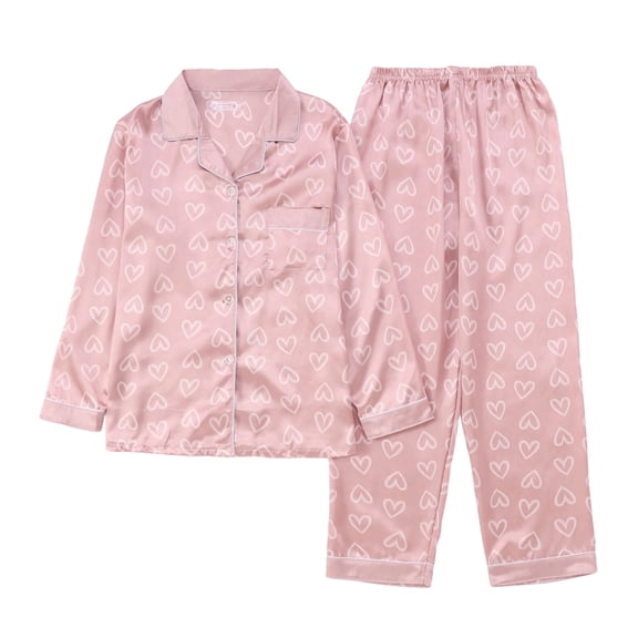 Silk Pajamas for Women Shorts Set Petite Pajama Bottoms Thin Long Sleeve Suit Spring And Autumn Ice Silk High Sense Ink Painting Leisure Home Clothing