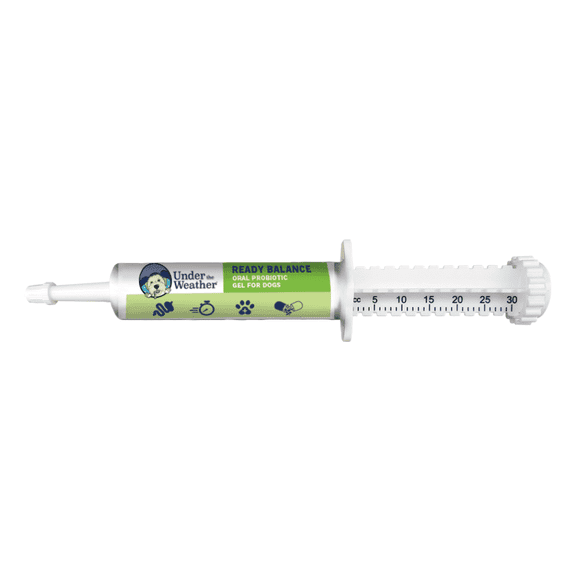 Under the Weather Pet | Ready Balance for Dogs | Oral Probiotic and Prebiotic Gel