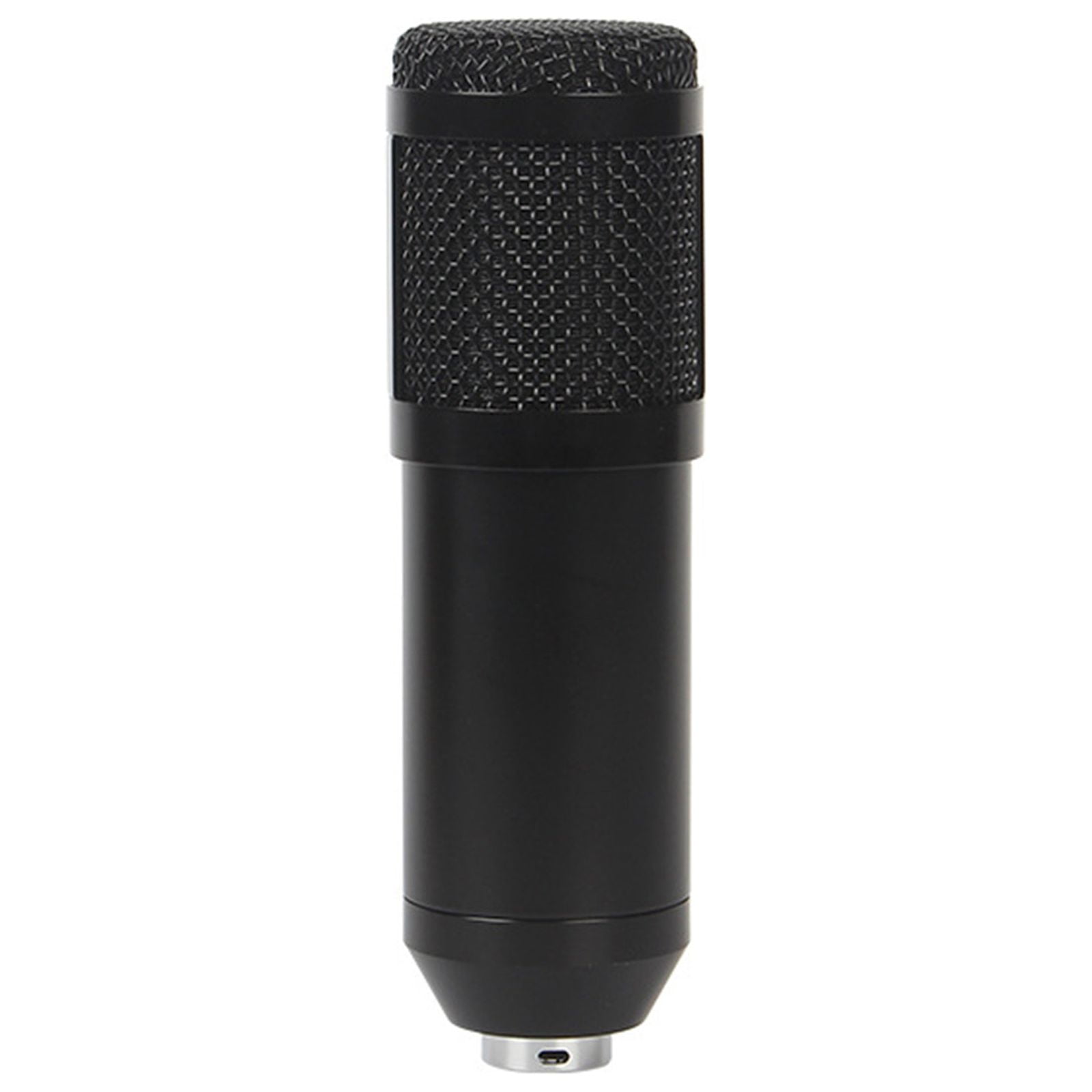 Blasgw BM800 Condenser Microphone USB Sound Card Set Bracket Blowout Proof Recording Live Game Karaoke Broadcasting Special Equipment Multifunctional Wired Microphone Black