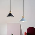 thumbnail image 2 of Minimalism Metal Pendant Lamp for Dining Room, Modern Farmhouse Pendant Light Fixture, Simple Rustic Pendant Lighting, Personalized Retro Pendant Light for Kitchen Island Sink Bedroom, 2 of 7