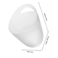 thumbnail image 4 of SEWACC Clear Plastic Bucket Beverage Bucket Outdoor Activities 1Pack, 4 of 8