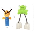 thumbnail image 3 of CSChome Dog Plush Toys Interactive Dog Plush Toy - Rope Knot Cleaning Dragonfly Design Bite-Resistant Toy, 3 of 7