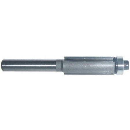 

Magnate 302 Flush Trim Carbide Tipped Router Bit — 2 Flute; 3/8 Overall Diameter; 1 Cutting Length; 1/4 Shank Diameter; 1-1/4 Shank Length