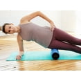 thumbnail image 4 of Sol Living High-Density Foam Roller - For Muscular Relaxation, Workouts & Physical Therapy - Stretch, Massage and Relieve Tension in Muscles - Firm & Durable - Blue/Black, 25" x 6", 4 of 7
