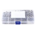 thumbnail image 1 of 440pcs M3 M4 M5 Stainless Steel SS304 Hex Socket Button Head Bolts Screws and Nuts Assortment, 1 of 5
