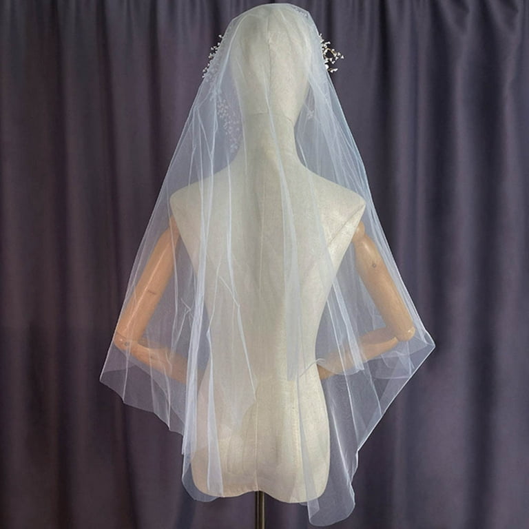 1pc Bridal Veil For Wedding Dress, Photography And Bachelorette
