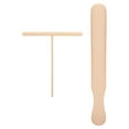 thumbnail image 1 of LOVEVER 2 Pcs Râteau en Bois Plaque Crêpes Machine Électrique pour Crêpes Tortillera Outils Ustensiles de Cuisine Spatule pour la Maison, 1 of 6