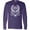 Purple, variant on Born in 1958 Limited Edition Long Sleeve T-Shirt