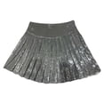 thumbnail image 3 of Tiijoy Big Girls Sparkly Sequin Pleated Skirt Party Mini A Line Skirt, Sizes 8-9, 3 of 6