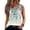Light Green, variant on Womens Sleeveless Tunics Henley Shirts U-Neck Button Down Blouse Tank Tops Casual Flowy, Yellow M