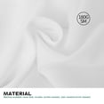 thumbnail image 4 of Mantel Surmente de poliéster blanco 228 x 335 cm para boda, 4 of 7