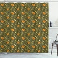 thumbnail image 1 of Ambesonne Acorn Shower Curtain, Squirrel Acorn Nature, 69"Wx84"L, Multicolor, 1 of 3
